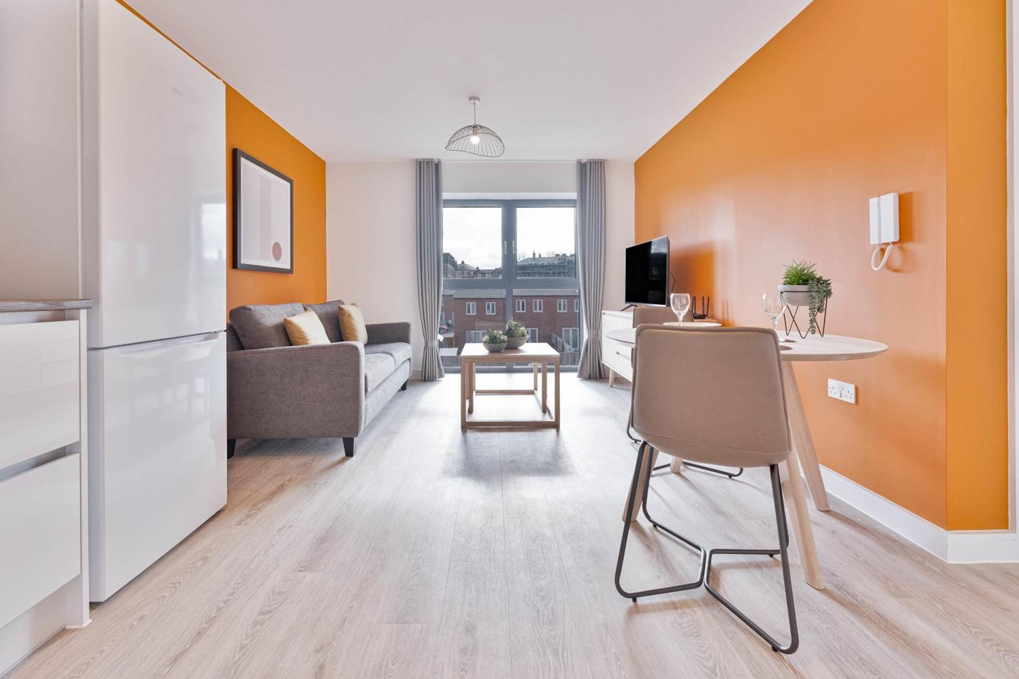 Stayzeni, Hardwick House Derby Modern 1 Bed Flat Exterior foto