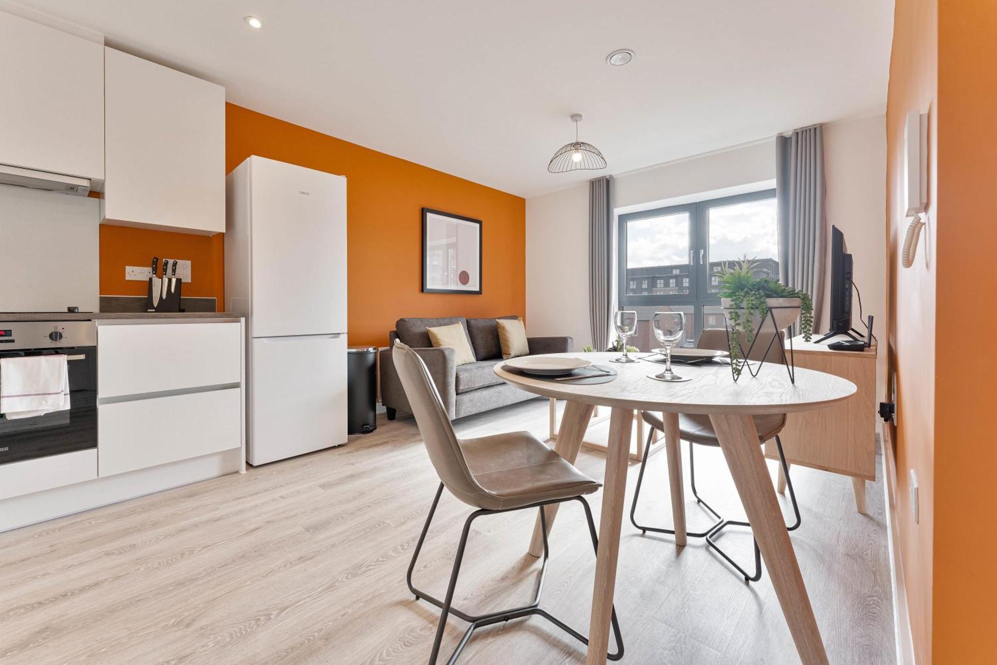 Stayzeni, Hardwick House Derby Modern 1 Bed Flat Exterior foto