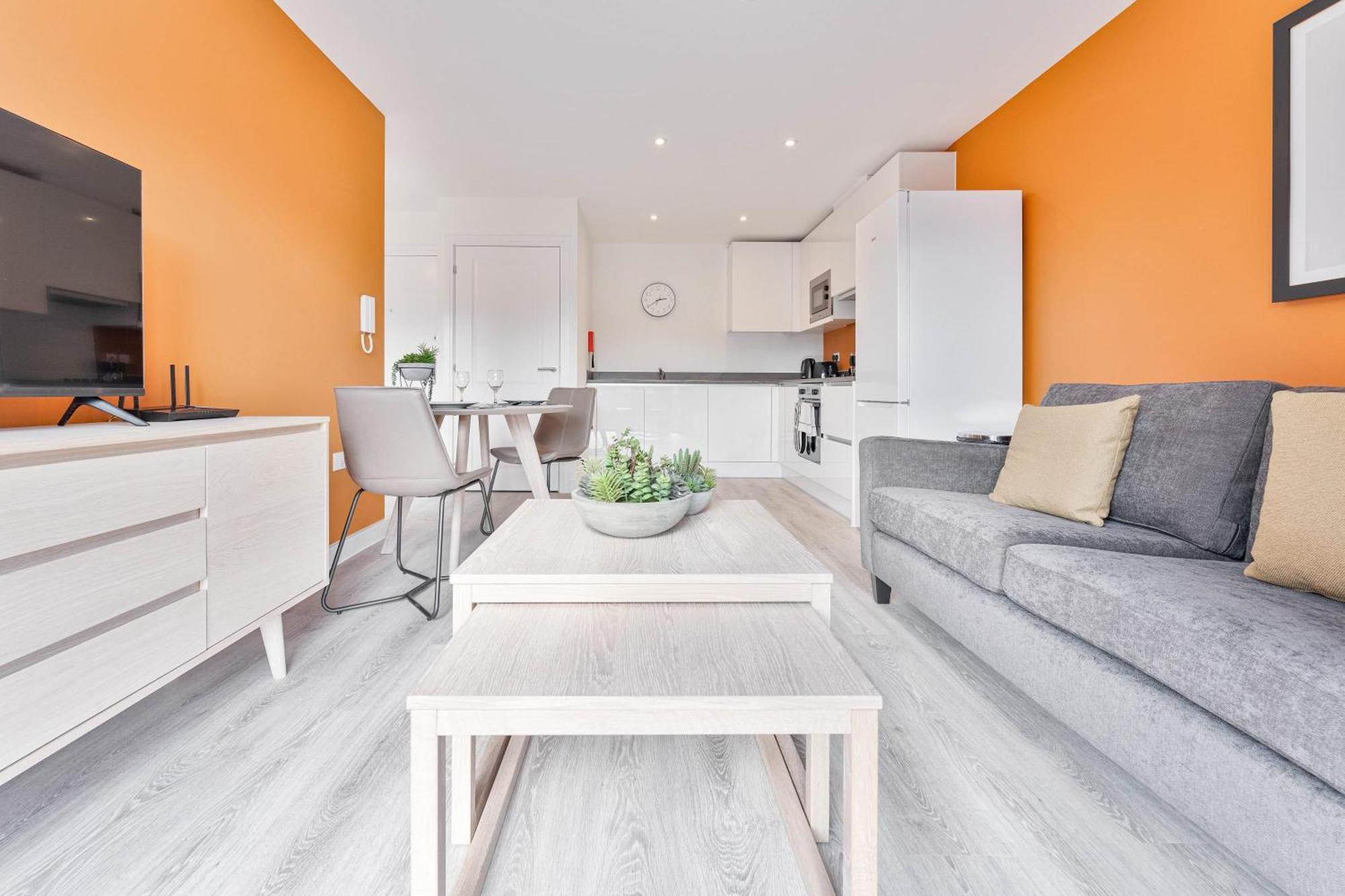 Stayzeni, Hardwick House Derby Modern 1 Bed Flat Exterior foto